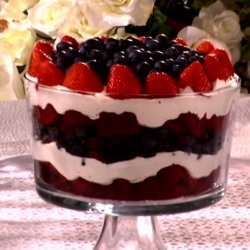 Red White And Blue Trifle recipe