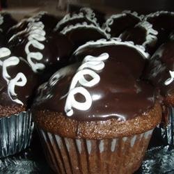 Cream Filled Chocolate Cupcakes recipe