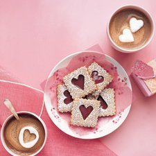 Pecan Linzer Cookies With Cherry Filling recipe