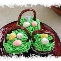 Easter Basket Cupcakes recipe