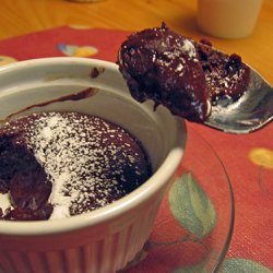 Crazy Chocolate Lava Cake recipe