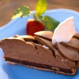 Chocolate Malt Pie recipe