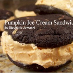 Pumpkin Ice Cream Sandwich recipe