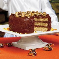 Heavenly Candy Bar Cake recipe
