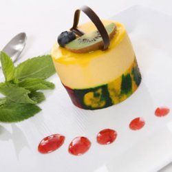 Mango And Lemon Cloud Jello Desserts recipe
