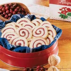 Cranberry Walnut Swirls - 12 Days Of Cookies Day 9 recipe