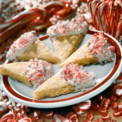 Peppermint Candy Shortbread Cookies - 12 Days Of C... recipe
