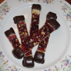 Raspberry Walnut Schnitten - 12 Days Of Cookies Da... recipe