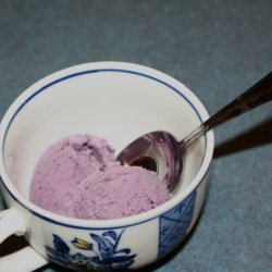 Lavender Blueberry Ice Cream recipe