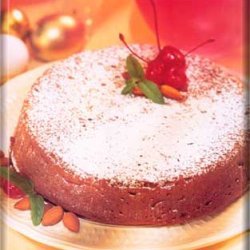 Cherry-almond Oat Cake recipe