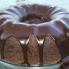 Peteys Birthday Cherry-chocolate Bundt Cake recipe