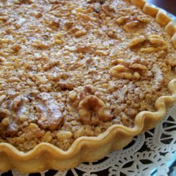 Walnut Maple Syrup Pie In English recipe