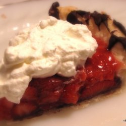 Chilly Strawberry Chocolate Pie recipe