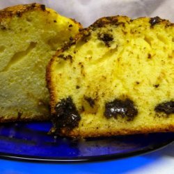 Orange And Chunksa Dark Chocolate Pound Cake recipe