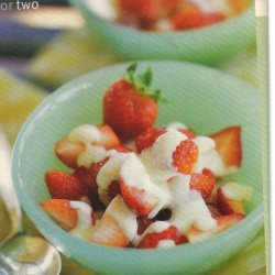 Strawberries With Orange-ricotta Cream recipe