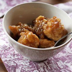 Dumplings In Canadian Maple Syrup recipe