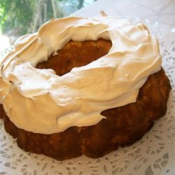 Oatmeal Kefir Cake With Banana Nuts And Meringue recipe