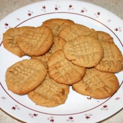 Grammys Easy Peanut Butter Cookies recipe
