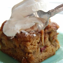 Rhubarb Crumb Cake recipe