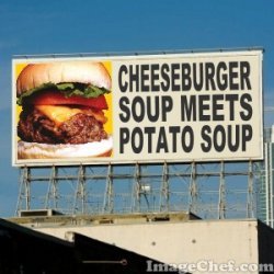 Cheeseburger Soup Meets Potato Soup recipe