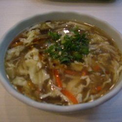 Chinese Hot And Sour Soup recipe
