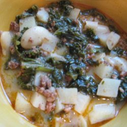 Chorizo Kale Soup recipe
