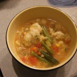 Grandpas Summer Garden Vegetable Soup recipe