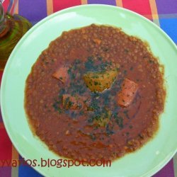 Spanish Lentil Soup recipe