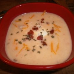 Paula Deen's Baked Potato Soup recipe