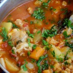 Portuguese Traditional Fishermans Stew - Caldeirad... recipe
