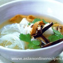 Cellophane Noodle Soup recipe