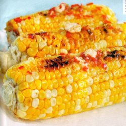 Barbequed Corn With Chilli And Lime Butter recipe
