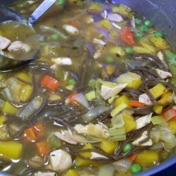 Roasted Chicken Noodle Soup W Roasted Chicken And ... recipe
