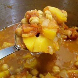 Tomato Butternut Stew With Couscous recipe