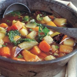 Roasted Winter Vegetable Soup recipe