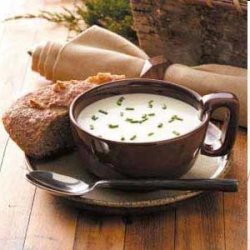 Creamy Leek Soup With Brie recipe
