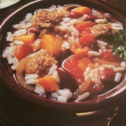 Hearty Meatball Soup recipe