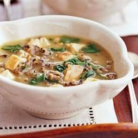 Spinach Chicken And Wild Rice Soup recipe