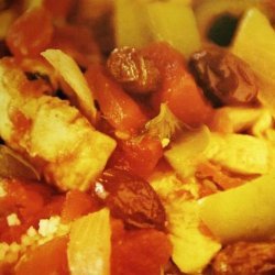 Moroccan Chicken Stew With Couscous recipe