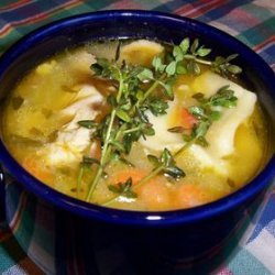 Fresh Chicken Noodle Soup recipe