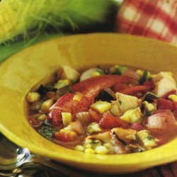 Smoky Corn And Lobster Stew recipe
