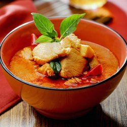 Thai Red Curry Chicken Soup recipe