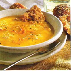 Pumpkin Rice And Chicken Soup recipe