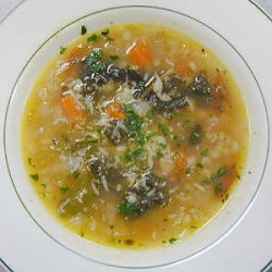 Swiss Chard Barley And Cannellini Bean Soup recipe
