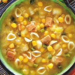 Corn Chowder With Conchigliette recipe