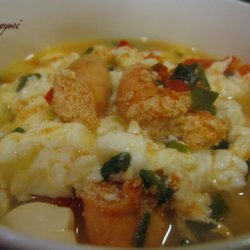Korean Extra Soft Tofu Soup With Salted Pollack Ro... recipe