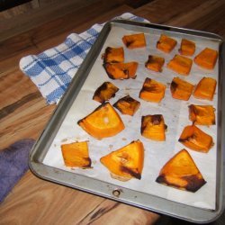 Orange Hubbard Squash Squares recipe