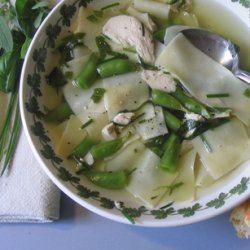 Chicken Noodle Soup With Fresh Herbs recipe