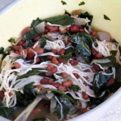 Kale And Field Peas recipe