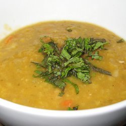 Split Pea Soup With Mint recipe